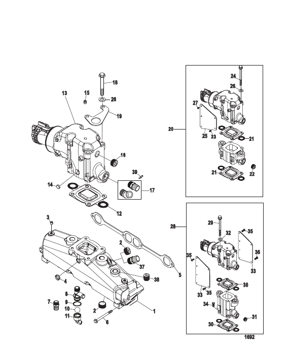 Exhaust Manifold and Elbow