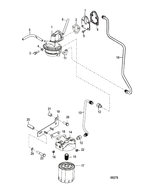 Fuel Filter and Fuel Pump