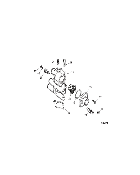 THERMOSTAT AND HOUSING