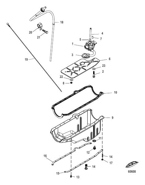 Oil Pan And Oil Pump