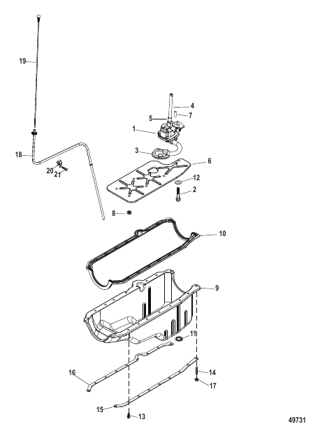 Oil Pan and Oil Pump