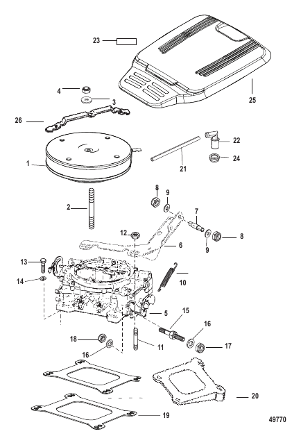 Carburetor and Throttle Linkage