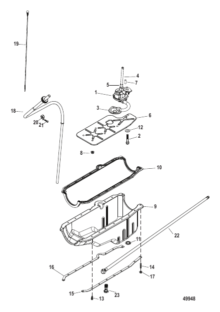 Oil Pan and Oil Pump