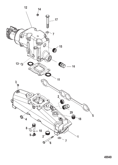 Exhaust Manifold and Elbow