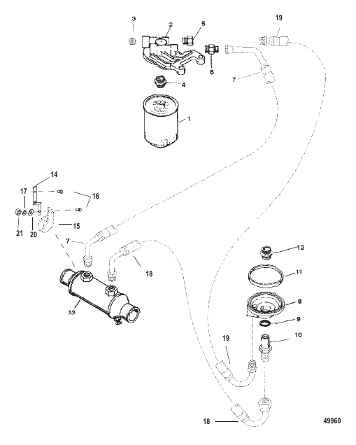 Oil Filter and Adaptor