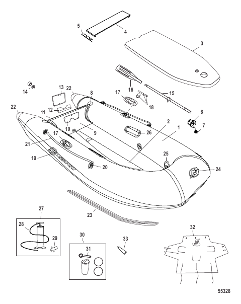 Dinghy Models (200 / 240) With Keel