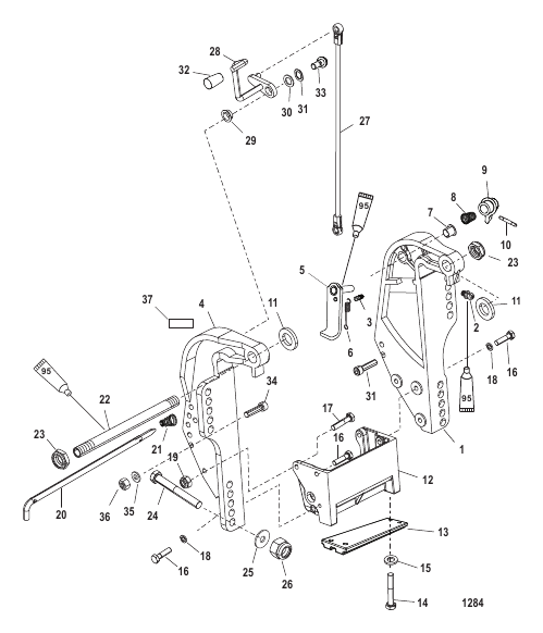 Transom Bracket