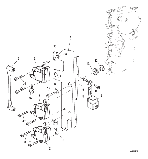 Ignition Coil 1C104334/0P560350 and Up