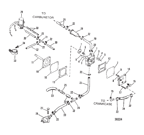 FUEL PUMP (BLACK 50/60)