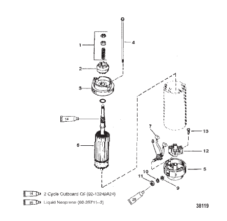 STARTER MOTOR ASSEMBLY