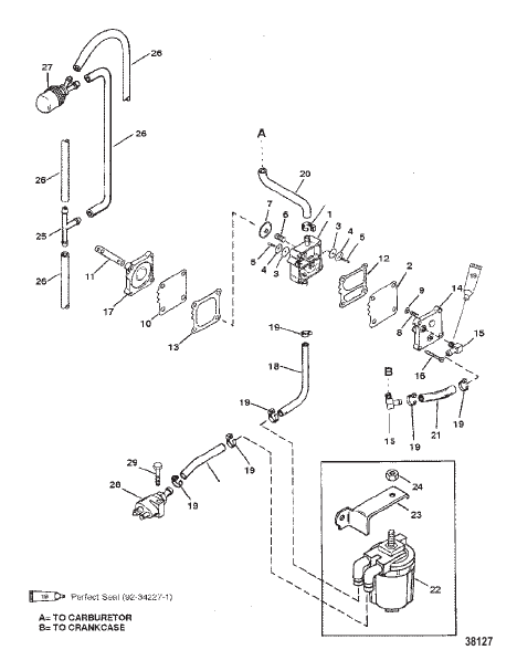 FUEL PUMP (55/60 SEAPRO/MARATHON)