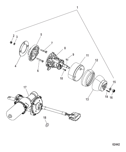 Tilt Helm Mechanism and Actuator Joystick Piloting