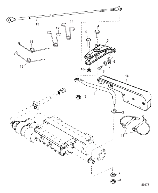 Link Rod / Link Cable /Extension Arm and Torsion Springs