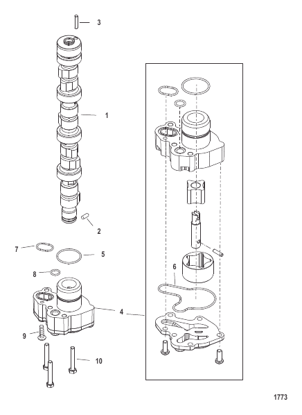Camshaft/Oil Pump