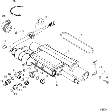 Steering Actuator and Harness Kit 4 foot