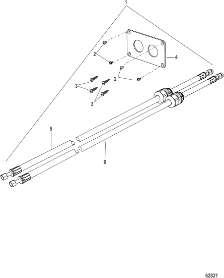 JPO - Bulkhead Pass Through Hose Kit
