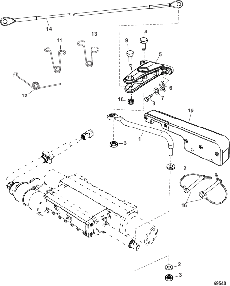 Link Rod / Link Cable /Extension Arm and Torsion Springs