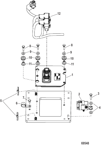 TVM Harness/Bracket Assembly Racing Applications