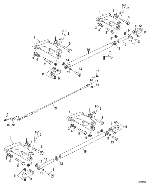 Tie Bar Kit-Quad JPO (Gen 2)