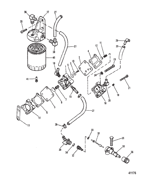 FUEL PUMP AND FUEL FILTER