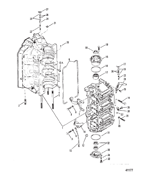 CYLINDER BLOCK AND END CAPS