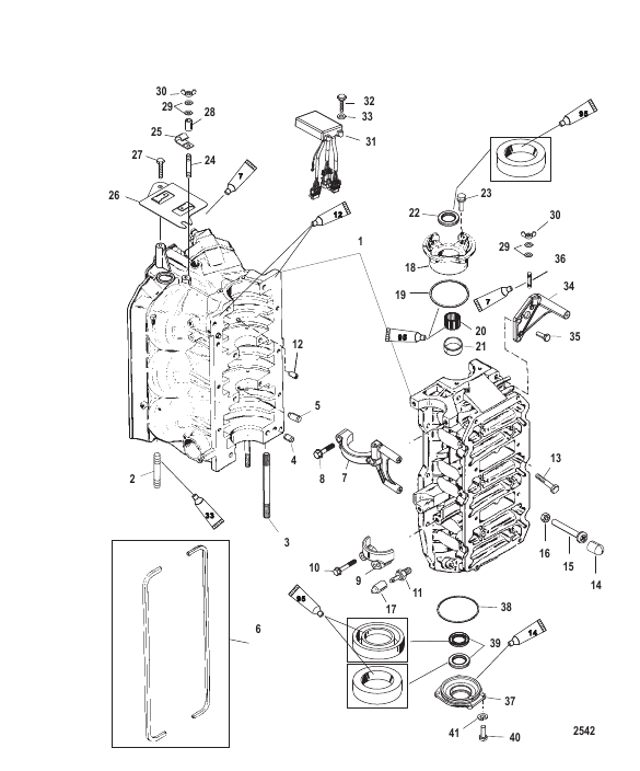 Cylinder Block and End Caps