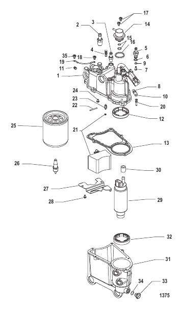 Vapor Separator Components
