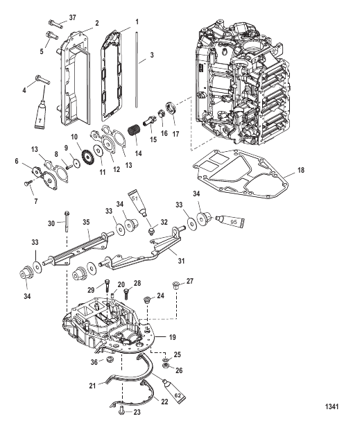 Exhaust Manifold and Exhaust Plate