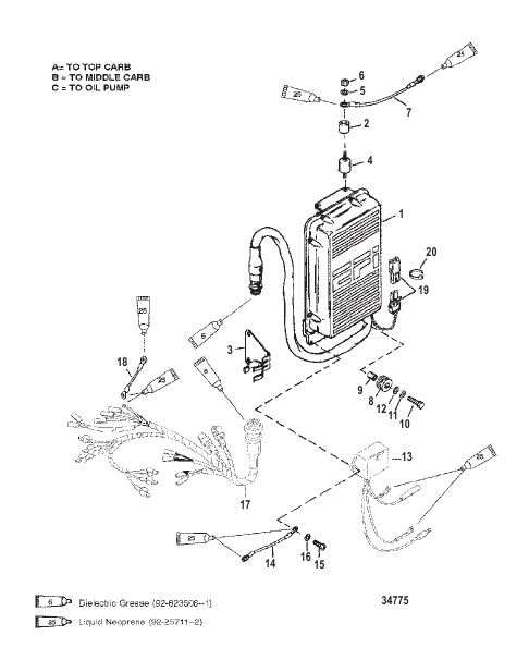 E.C.U. ASSEMBLY