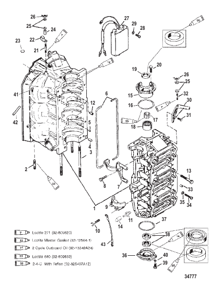CYLINDER BLOCK AND END CAPS
