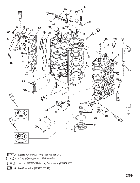 CYLINDER BLOCK AND END CAP