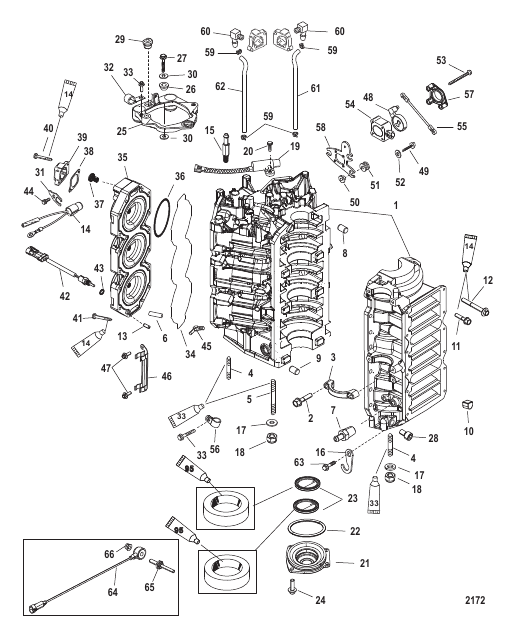 Cyliner Block and End Cap