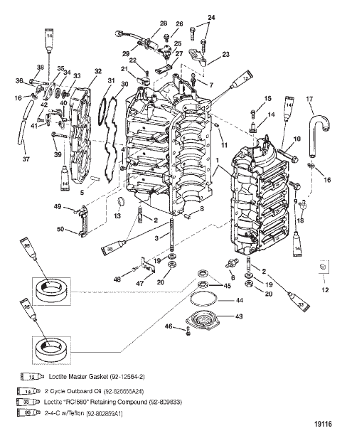 Cyliner Block and End Caps
