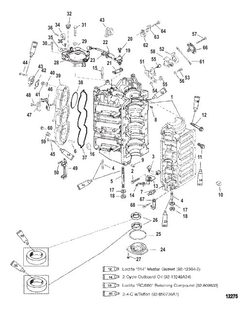 Cylinder Block And End Cap