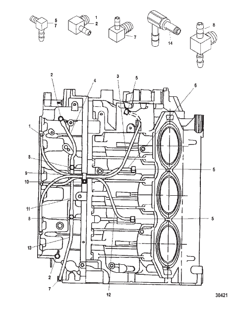 PORT CENTER MAIN OILING SYSTEM