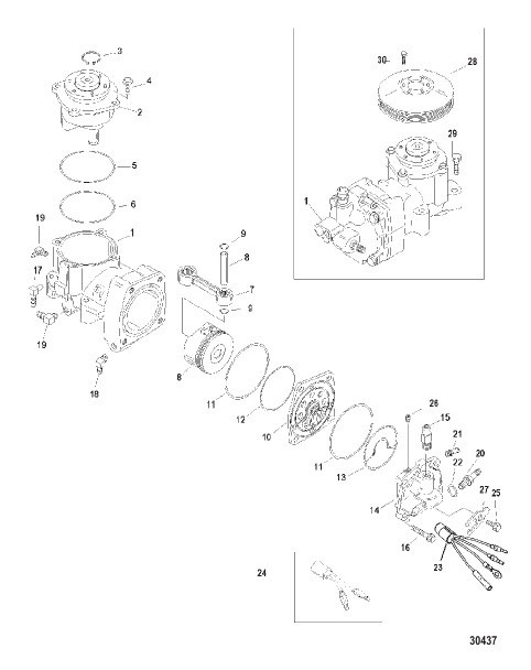 AIR COMPRESSOR COMPONENTS