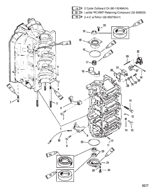 Cylinder Block and End Caps