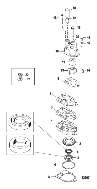 Water Pump Kit Jet