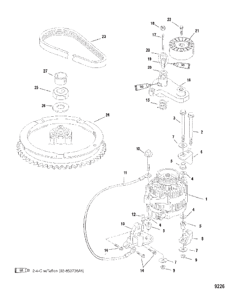 Flywheel/Alternator