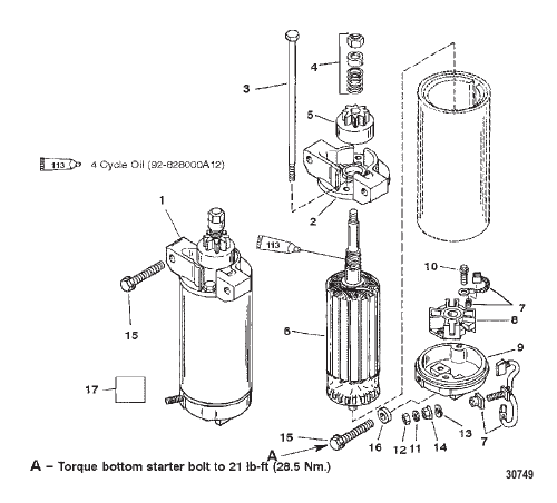 STARTER MOTOR