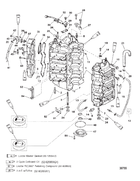 CYLINDER BLOCK AND END CAP