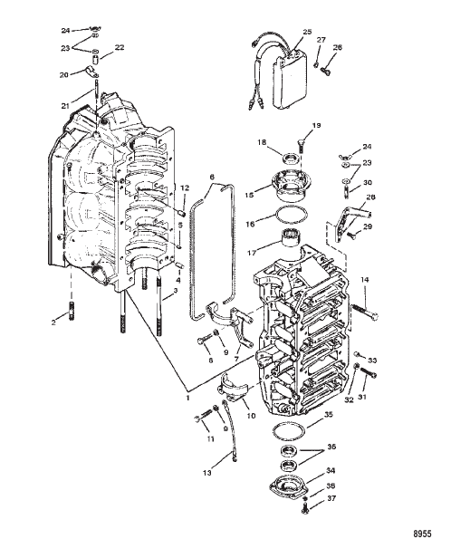 Cylinder Block and End Caps