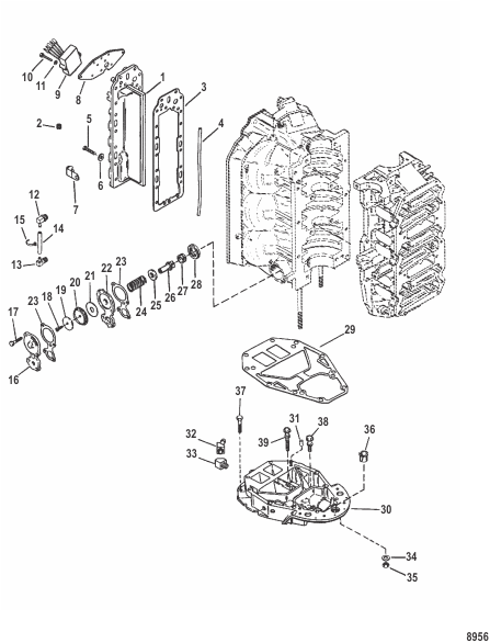 Exhaust Divider and Exhaust Plate