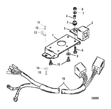 Trim Solenoid Plate