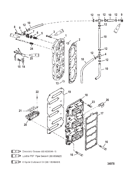 Reed Block and Cylinder Head