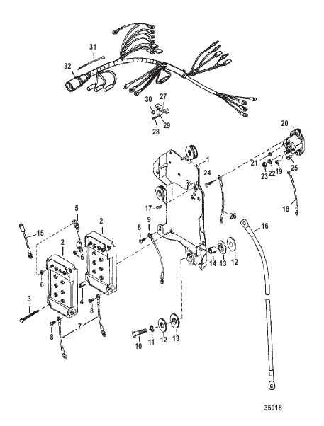 Wiring Harness/Starter Solenoid