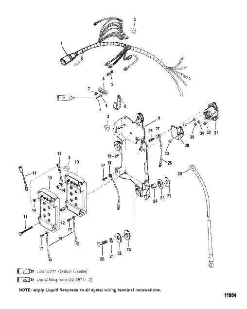 Wiring Harness/Starter Solenoid
