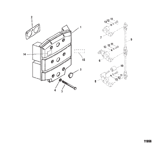 Attenuator Plate And Throttle Levers