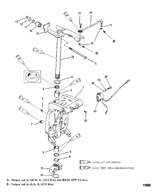 Swivel Bracket And Steering Arm