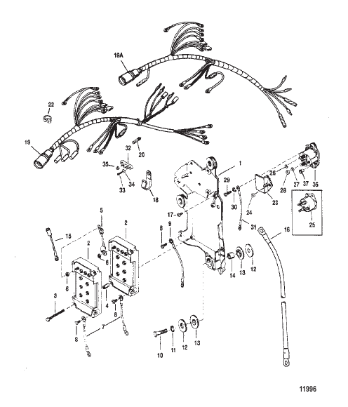 Wiring Harness/Starter Solenoid